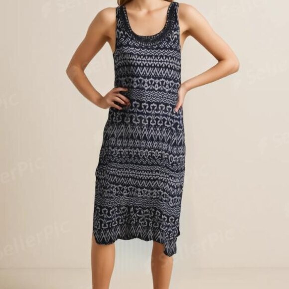 Jones New York Sport Tie Dye Retro Maxi Dress Size M - Picture 1 of 14